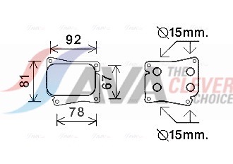 AVA QUALITY COOLING Õlijahuti, mootoriõli MS3559