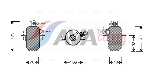 AVA QUALITY COOLING Kuivati,kliimaseade MSD081