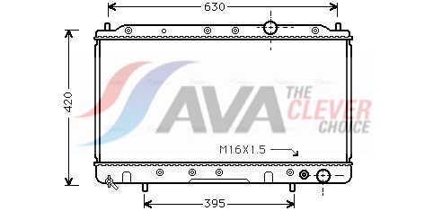 AVA QUALITY COOLING Kylare, motorkylning MTA2082