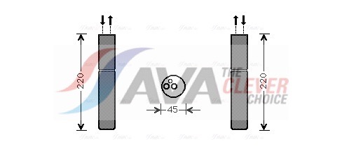 AVA QUALITY COOLING Kuivati,kliimaseade MTD233