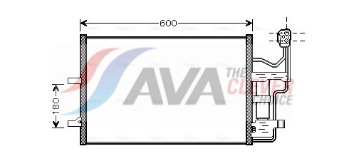 AVA QUALITY COOLING Kondensaator,kliimaseade MZ5184D