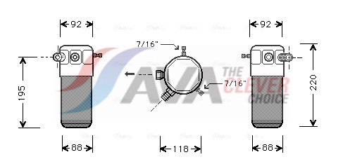 AVA QUALITY COOLING Kuivati,kliimaseade OLD118
