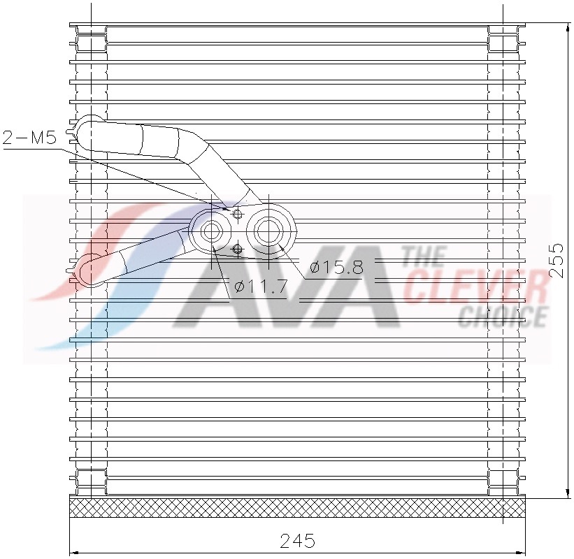 AVA QUALITY COOLING Aurusti,kliimaseade OLV759
