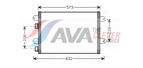 AVA QUALITY COOLING Kondensaator,kliimaseade RTA5317