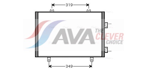AVA QUALITY COOLING Kondensor, klimatanläggning RTA5349