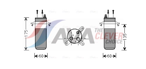 AVA QUALITY COOLING Kuivati,kliimaseade RTD446