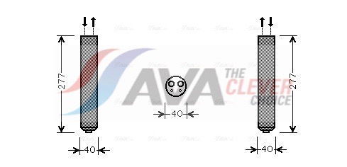 AVA QUALITY COOLING Kuivati,kliimaseade SUD089