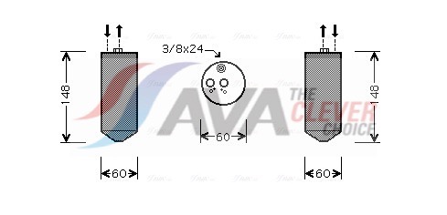AVA QUALITY COOLING Kuivati,kliimaseade SUD090