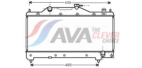 AVA QUALITY COOLING Radiaator,mootorijahutus TO2283