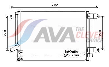 AVA QUALITY COOLING Kondensaator,kliimaseade VN5330D