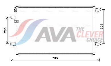 AVA QUALITY COOLING kondensatorius, oro kondicionierius VN5379
