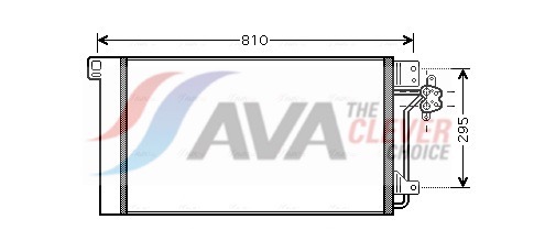 AVA QUALITY COOLING kondensatorius, oro kondicionierius VNA5236D