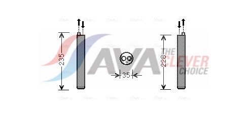 AVA QUALITY COOLING Kuivati,kliimaseade VND297