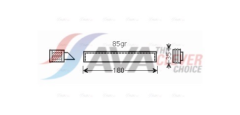 AVA QUALITY COOLING Kuivati,kliimaseade VND331