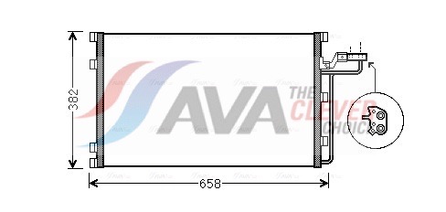 AVA QUALITY COOLING Kondensaator,kliimaseade VO5139