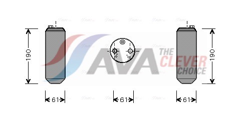 AVA QUALITY COOLING Kuivati,kliimaseade VOD108