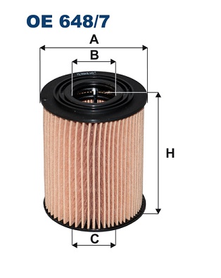 FILTRON Õlifilter OE 648/7