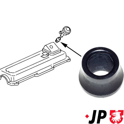 JP GROUP Tiiviste, kampikammion tuuletus 1112001300
