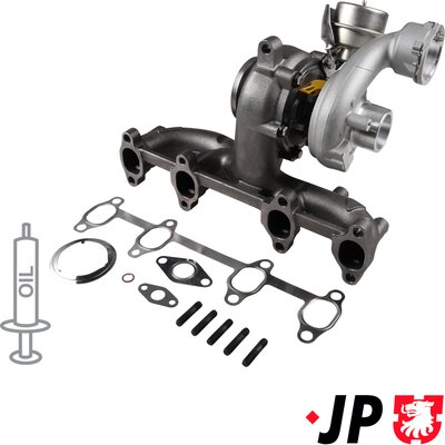 JP GROUP kompresorius, įkrovimo sistema 1117403900
