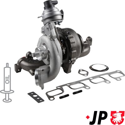 JP GROUP kompresorius, įkrovimo sistema 1117404600