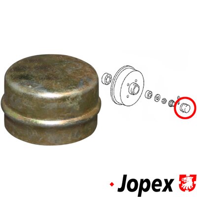 JP GROUP Suojapäällys, pyörännapa 1151450200