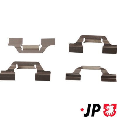 JP GROUP priedų komplektas, diskinių stabdžių trinkelės 1164006610