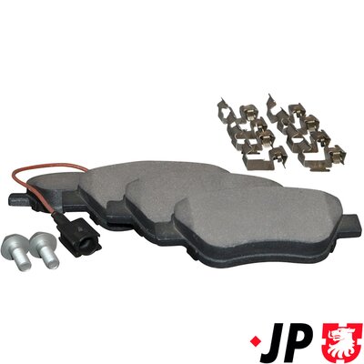 JP GROUP Piduriklotside komplekt, ketaspidur 3363601310