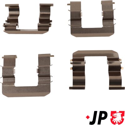 JP GROUP Lisakomplekt, ketaspiduriklotsid 3364003810