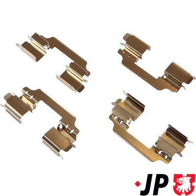 JP GROUP Lisakomplekt, ketaspiduriklotsid 3464003110