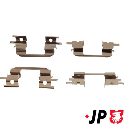 JP GROUP Lisakomplekt, ketaspiduriklotsid 4664001110