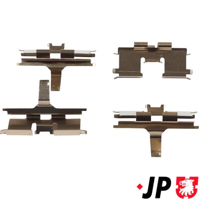 JP GROUP Lisakomplekt, ketaspiduriklotsid 6364002410