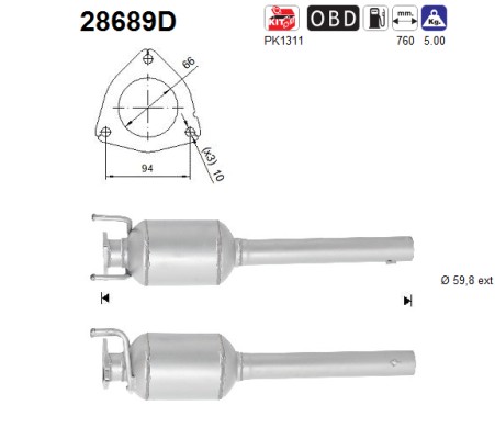 AS Katalüsaator 28689D