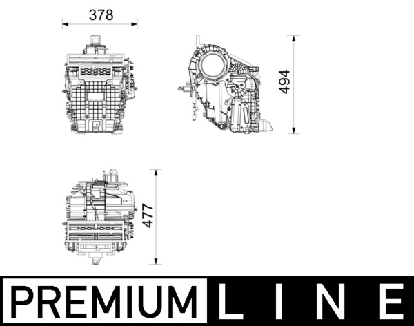 MAHLE Aurusti,kliimaseade AE 263 000P