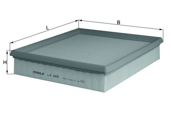 MAHLE Õhufilter LX 889