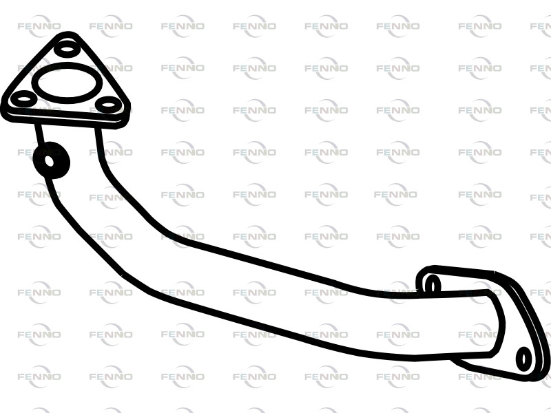 FENNO Avgasrör P3569