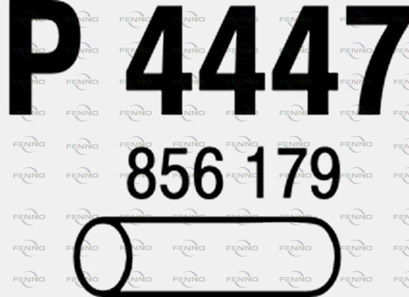 FENNO Avgasrör P4447