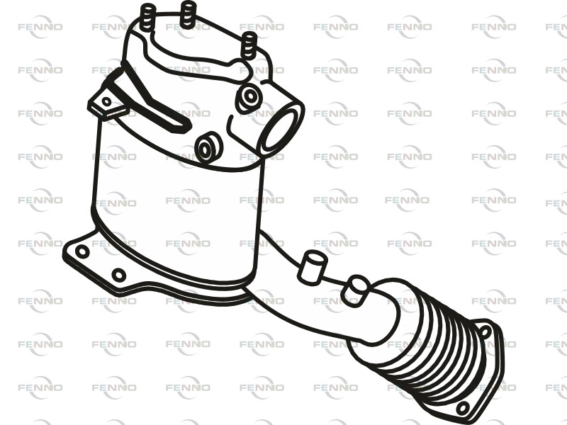 FENNO DPF kübemefilter P9835DPF