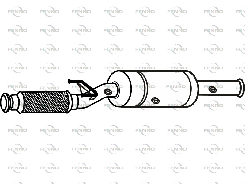 FENNO DPF kübemefilter P9886DPF