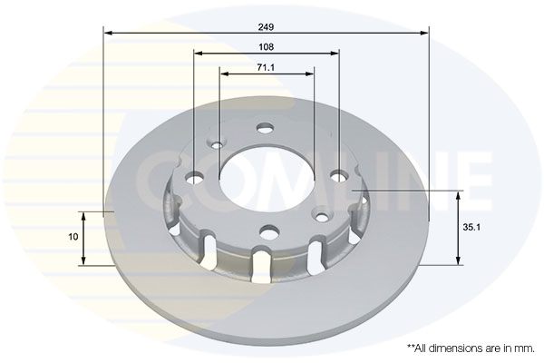 COMLINE Piduriketas ADC5084