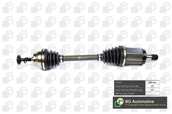 BGA Wał napędowy DS0902L
