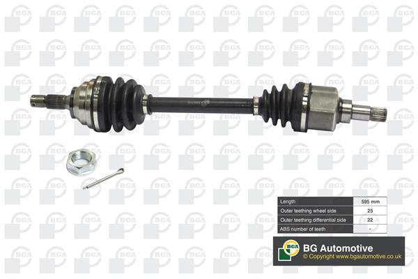 BGA Wał napędowy DS1408L