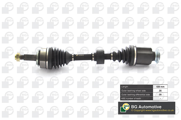 BGA Wał napędowy DS2519R