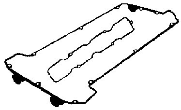 BGA Zestaw uszczelek, pokrywa głowicy cylindra RK6358