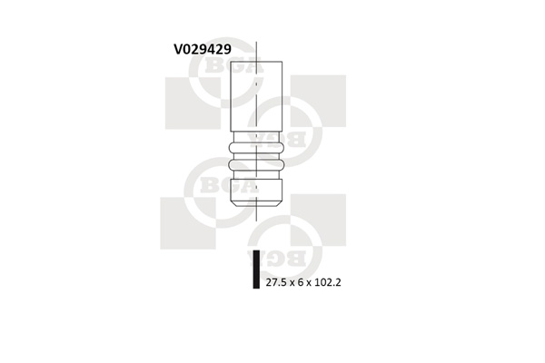 BGA Zawór wydechowy V029429