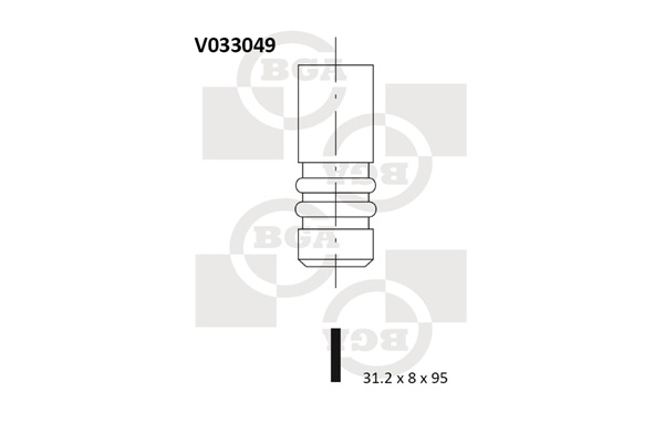 BGA Zawór wydechowy V033049
