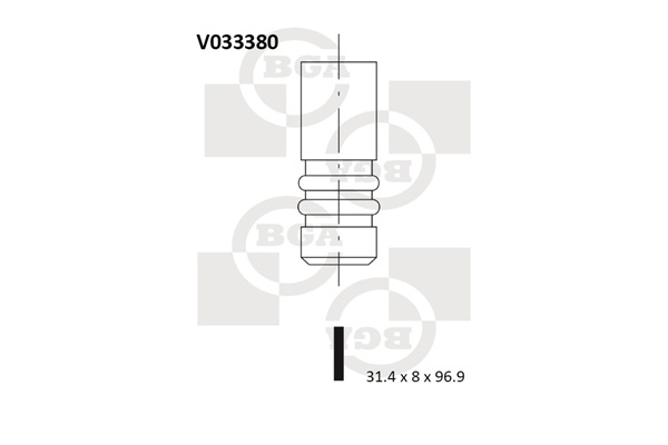 BGA Zawór wydechowy V033380
