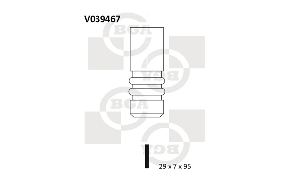 BGA Zawór wydechowy V039467