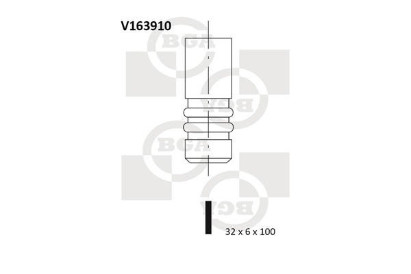 BGA Sisselaskeklapp V163910
