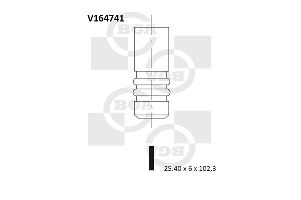 BGA Zawór wydechowy V164741