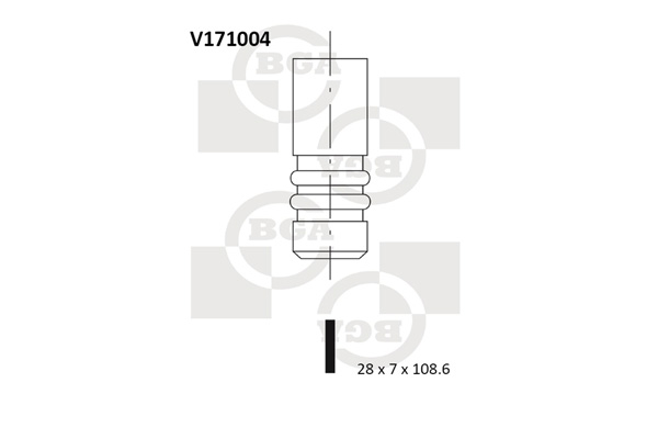 BGA Zawór wydechowy V171004